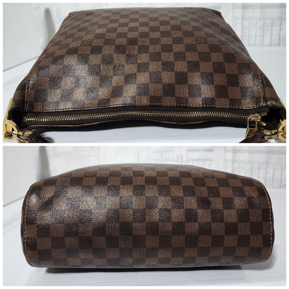 LOUIS VUITTON Damier Ebene Portobello PM Brown - Picture 10 of 15